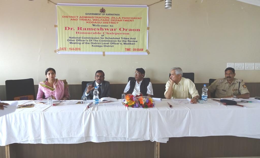 ಬುಡಕಟ್ಟು ಜನರ ಕುಂದುಕೊರತೆ ಆಲಿಸಿ ಸೌಲಭ್ಯ ಒದಗಿಸಿ:  ಡಾ. ರಾಮೇಶ್ವರ್ ಓರನ್